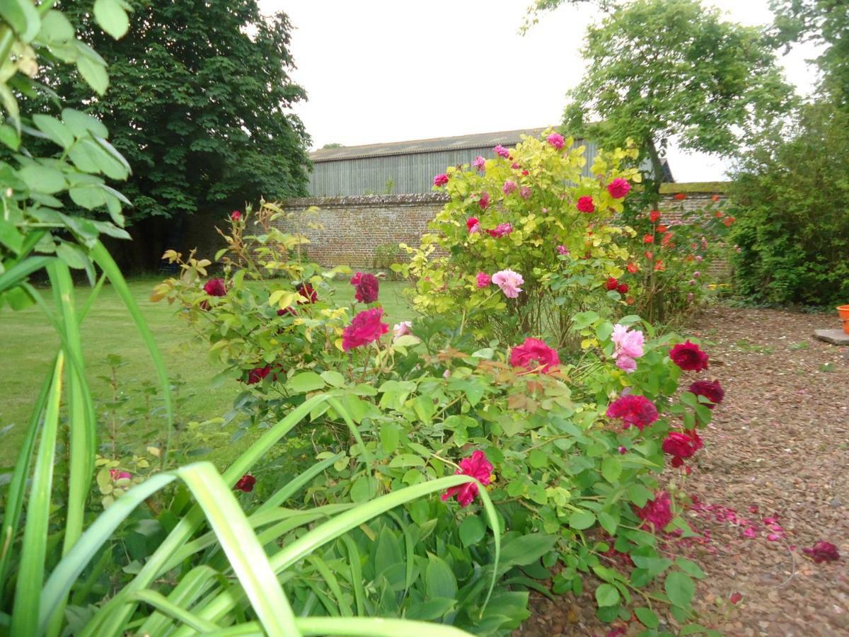 Maison De Maitre En Baie De Somme Favières Exterior foto